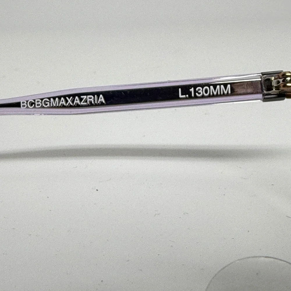 BCBGMAXAZRIA Hilda Petite Fit Eyeglasses‎ Purple Metal  Frames 50 16 130mm 21216